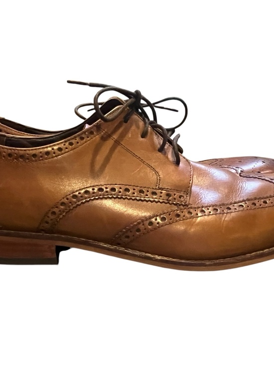 Florsheim Brown Leather Wingtip Derby Oxfords main image 9